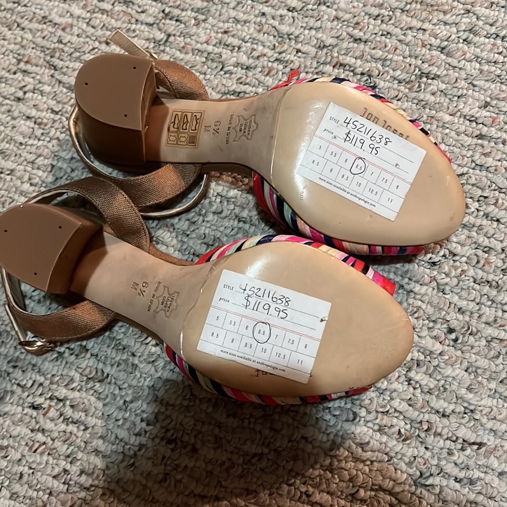 Jon Josef pompom shoes size 6.5 - Picture 4 of 8